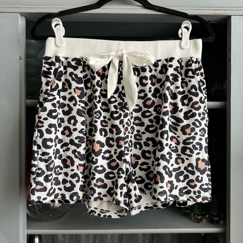 Leopard Lounge Shorts